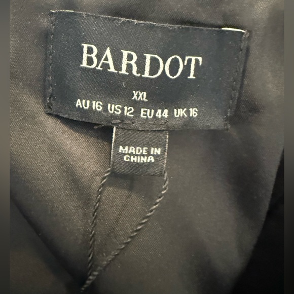 Bardot Brydie Polka Dot Strapless Bow Minidress - Picture 6 of 7